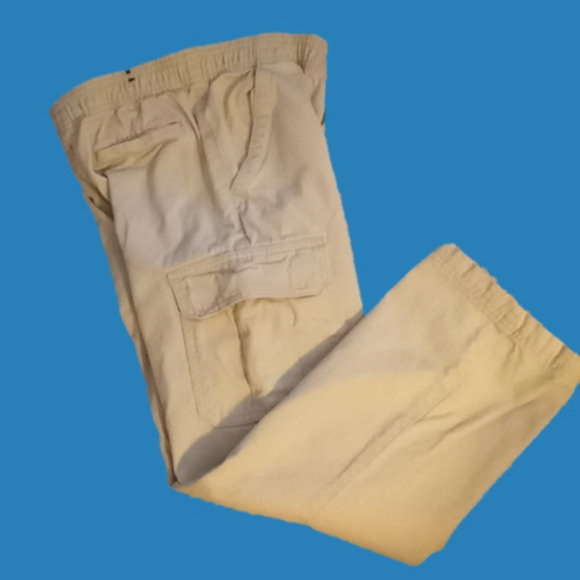 Faded Glory Beige Pants M(8) - Picture 1 of 3